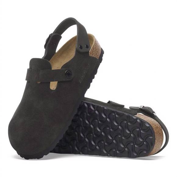 Birkenstock Men\'s Black Suede Clogs main image 8